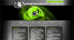 Desktop Screenshot of cox-media.de